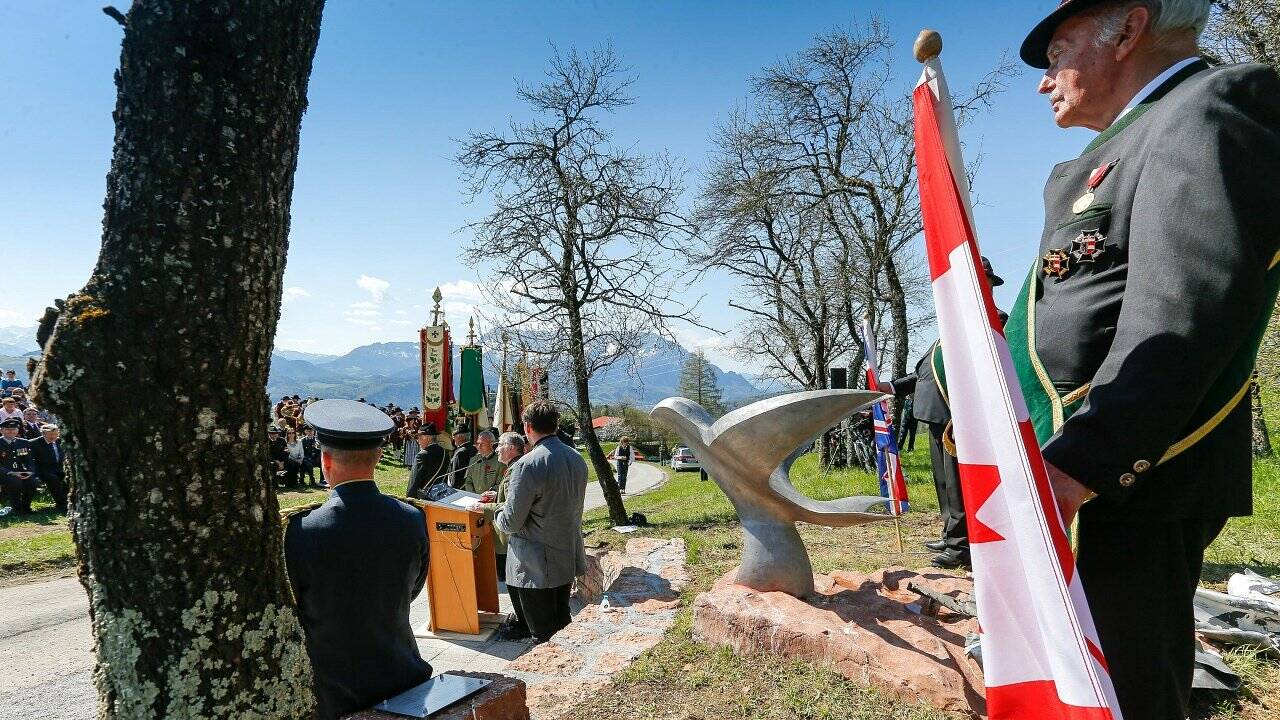 Adnet gedachte dem Ende des Zweiten Weltkriegs