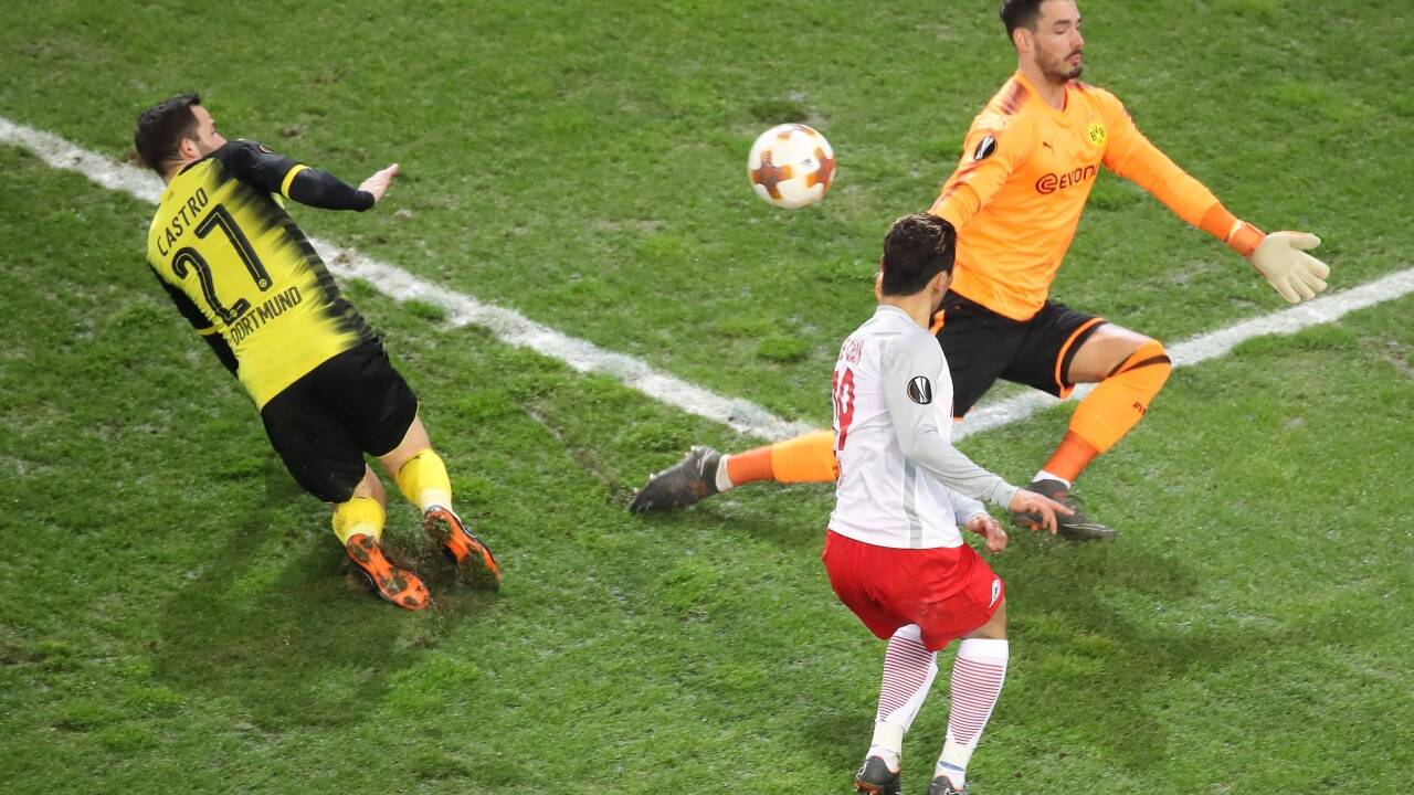 Einsatz und Kampf prägten das Spiel.  