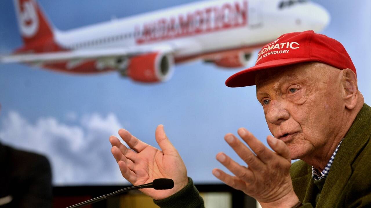 Niki Lauda bleibt an Bord von Laudamotion.  