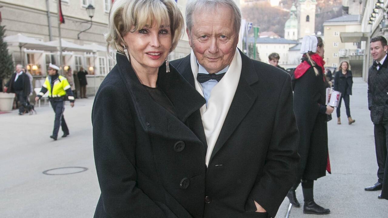 Claudia Hübner und Wolfgang Porsche. 