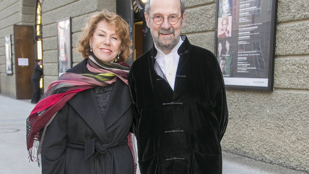 Schauspielerin Gaby Dohm und Peter Deutsch 