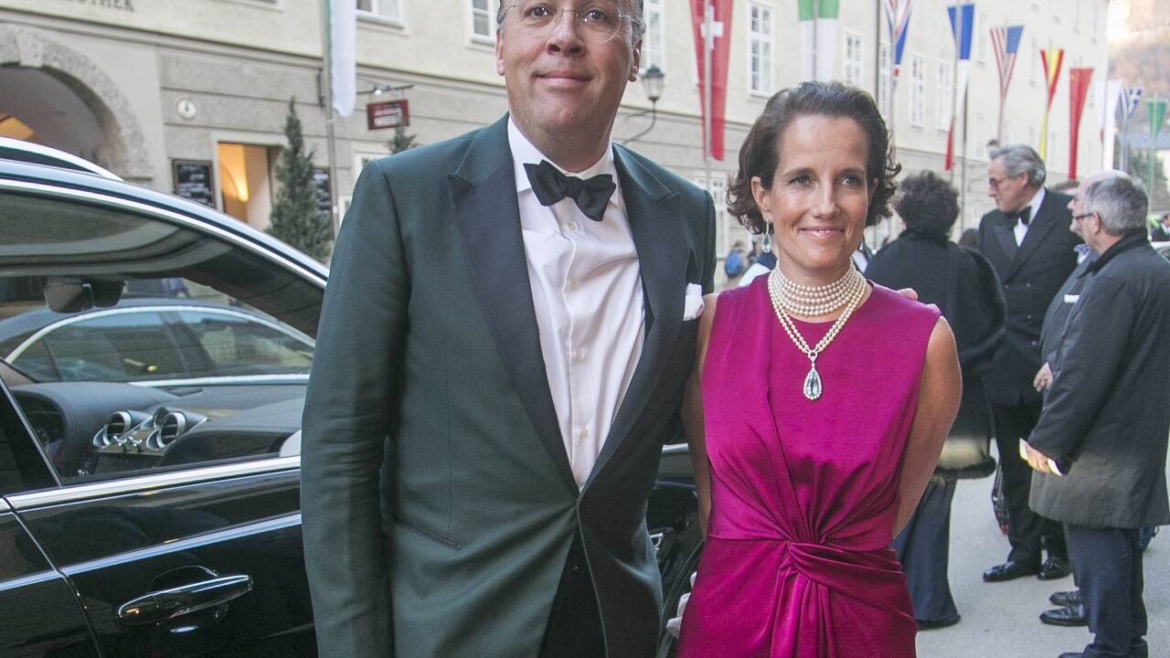Guenther Graf von der Schulenburg und seine Frau Veronique 