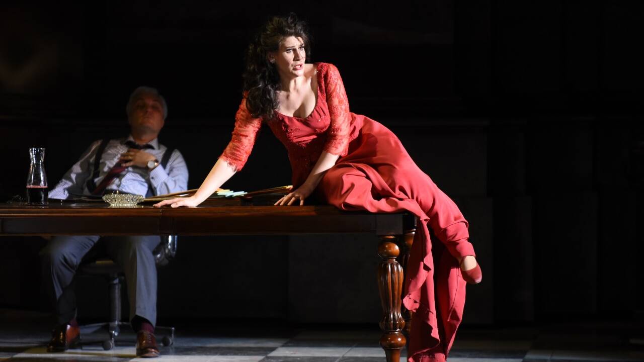 Anja Harteros (Tosca).  