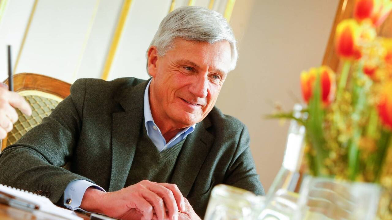 Harald Preuner hat im Dezember das Bürgermeisterbüro im Schloss Mirabell bezogen.  