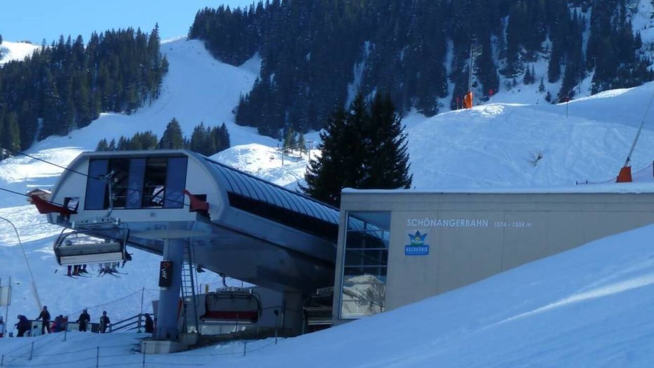 Die Schönangerbahn im Skigebiet Maria Alm/Hinterthal. Foto: www.skiresort.info 