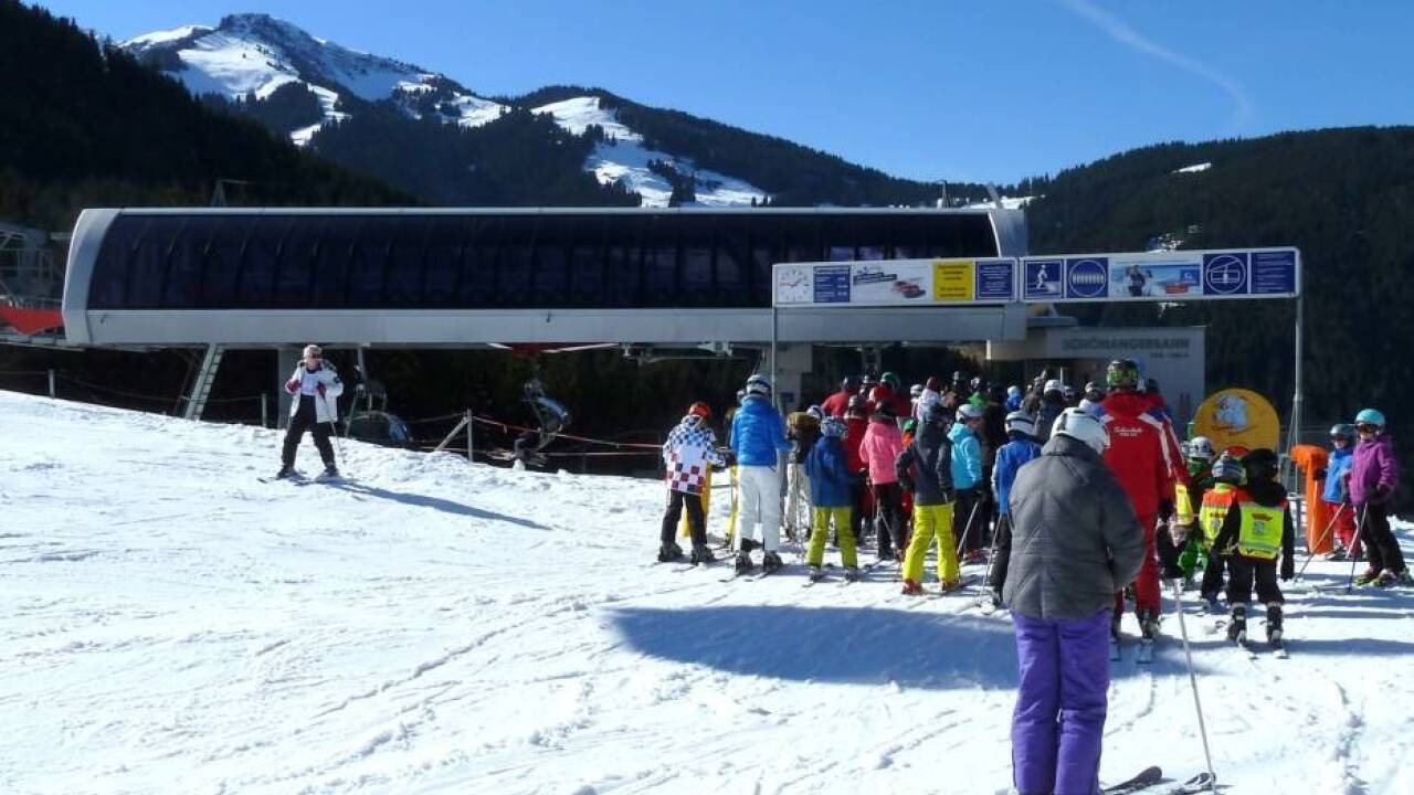Die Schönangerbahn im Skigebiet Maria Alm/Hinterthal. Foto: www.skiresort.info 