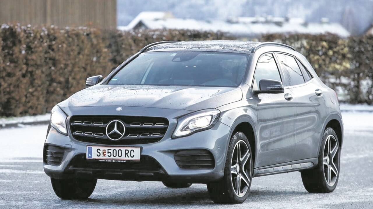 Wie aus einem Guss: Mercedes GLA nach dem Facelift.  