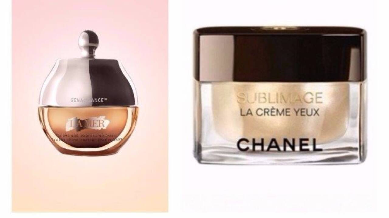 „The Eye and Expression Cream“ von Genaissance de la Mer enthält das „The Filler“-Ferment. Dieses Ferment besteht aus einem Wirkstoffkomplex aus Algen aus der Bretagne. Kombiniert mit Hyaluronsäurepolysacchariden hilft es, die Haut von innen heraus aufzupolstern und von außen Wasser in der Haut zu binden, um sie tiefenwirksam mit Feuchtigkeit zu versorgen, zu reparieren und zu regenerieren. „Sublimage La Creme Yeux“ von Chanel ist eine Cremetextur mit kostbaren Planifolia-Éphémères – Molekülen von höchster Regenerationskraft. Darüber hinaus wirken zwei Aktivstoffkomplexe natürlicher Herkunft gezielt auf die Augenpartie: Ein Komplex beeinflusst die Struktur der Dermis und öffnet den Blick. Der zweite mit drainierender Wirkung stimuliert die Mikrozirkulation der Augenkontur und reduziert Schwellungen und Augenschatten sichtbar. Zeichen von Müdigkeit sind sofort gemildert, die Augenkontur strahlt vor Leuchtkraft. Seit 2006 verwendet Chanel das Spezialverfahren der Poly-Fraktionierung zur Herstellung hochreiner, seltener und kostbarer Aktivstoffe. 60.000 grüne Früchte und 14.000 frische Blüten der Vanilla Planifolia werden benötigt, um 1 Kilogramm angereichertes Planifolia PFA zu gewinnen. 