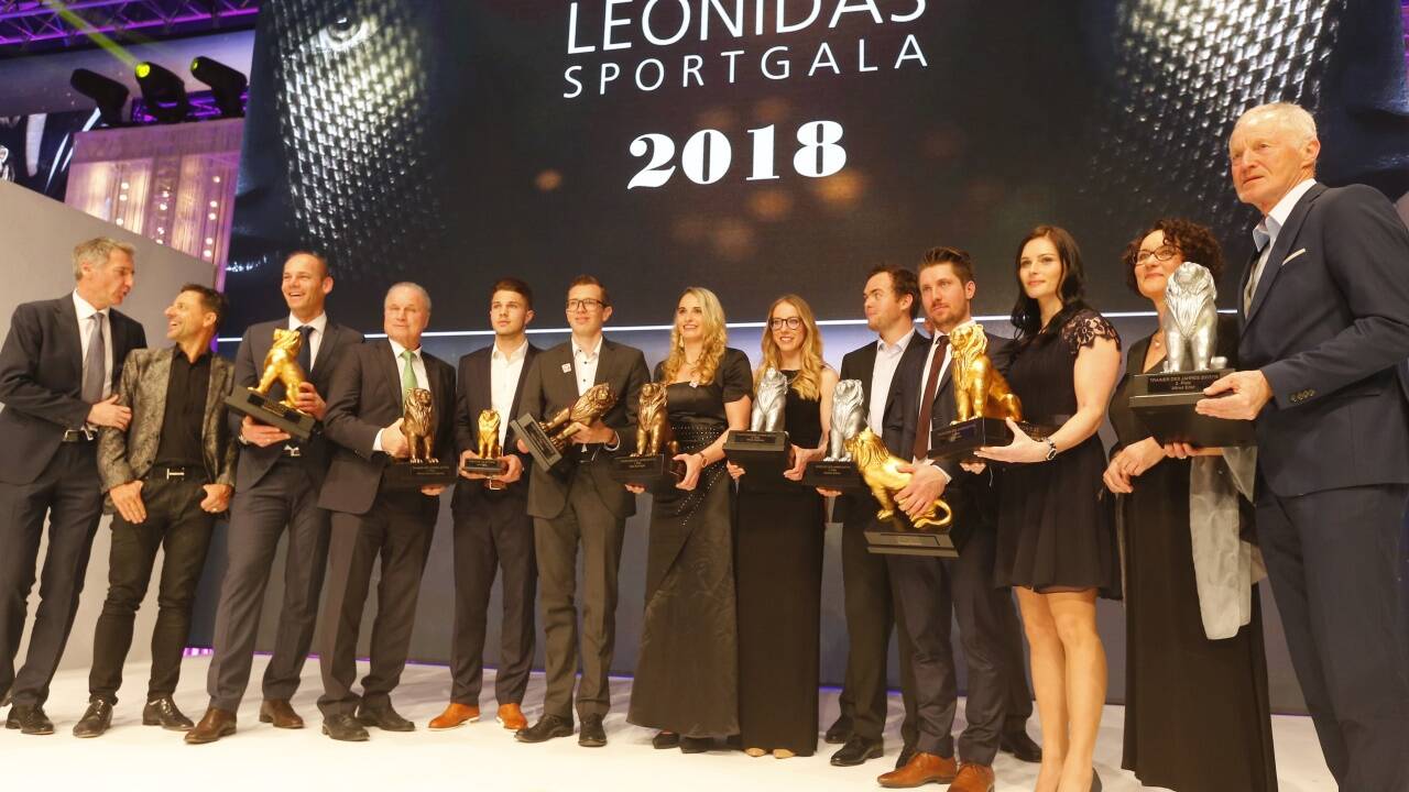 Die Leonidas-Preisträger 2018 auf einen Blick. Die Leonidas-Preisträger 2018 auf einen Blick.