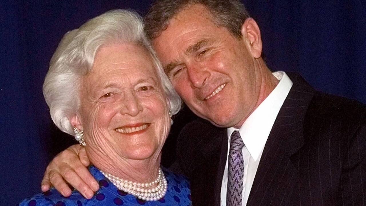 Barbara und George W. Bush im Juni 1999. 