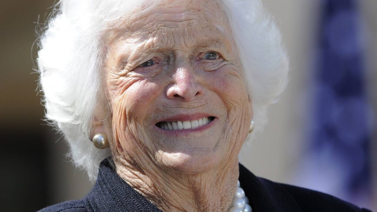 Barbara Bush im April 2013.  Barbara Bush im April 2013.