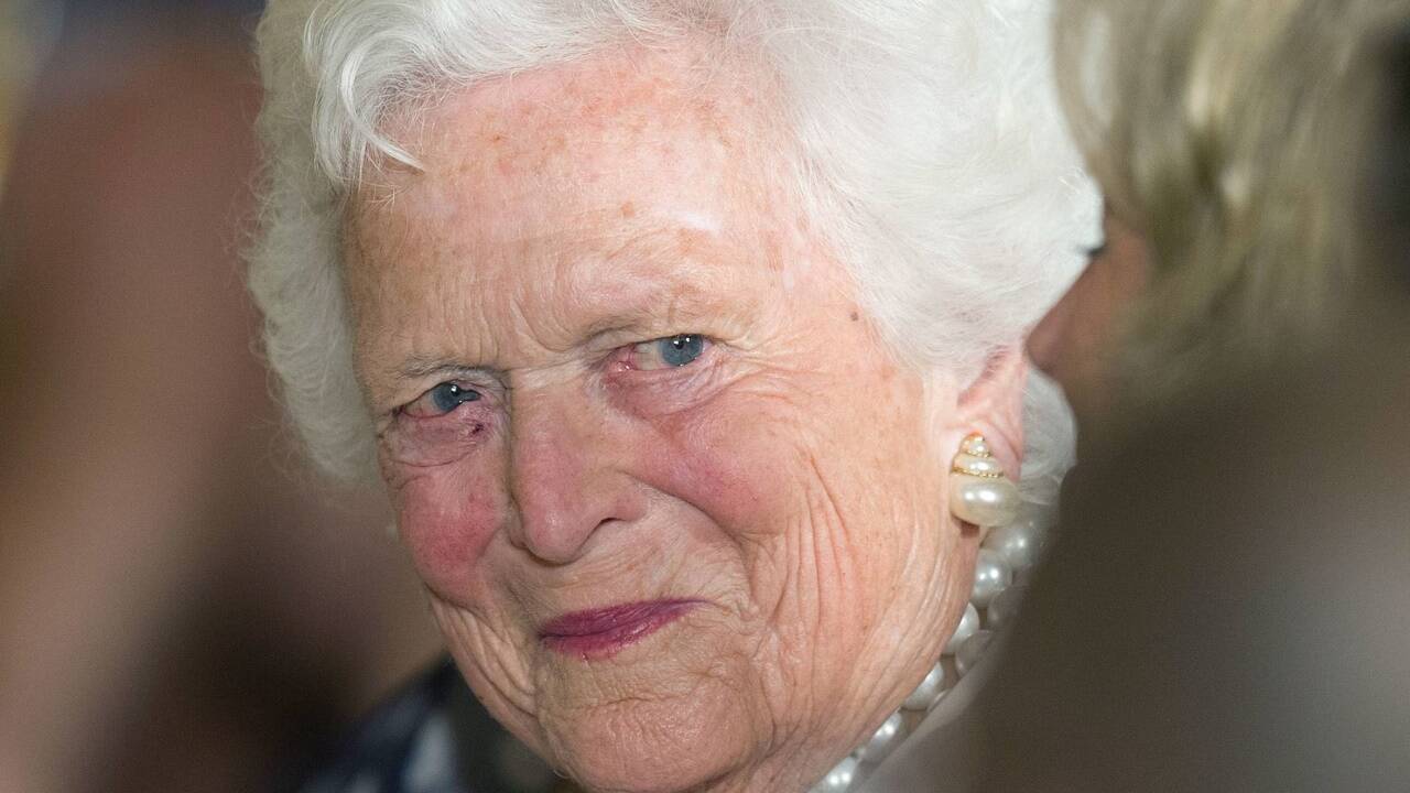 Barbara Bush auf einem Archivbild aus dem Jahr 2013. 