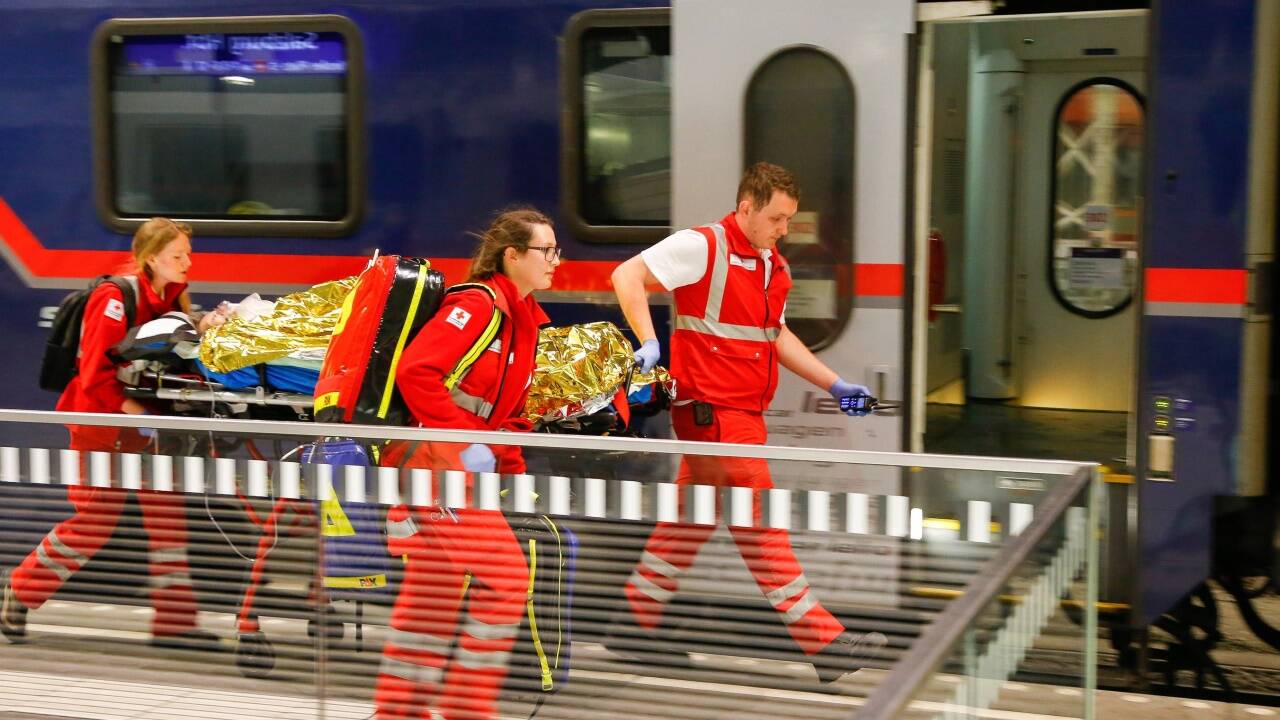 Das Zugunglück ereignete sich in den frühen Morgenstunden. 