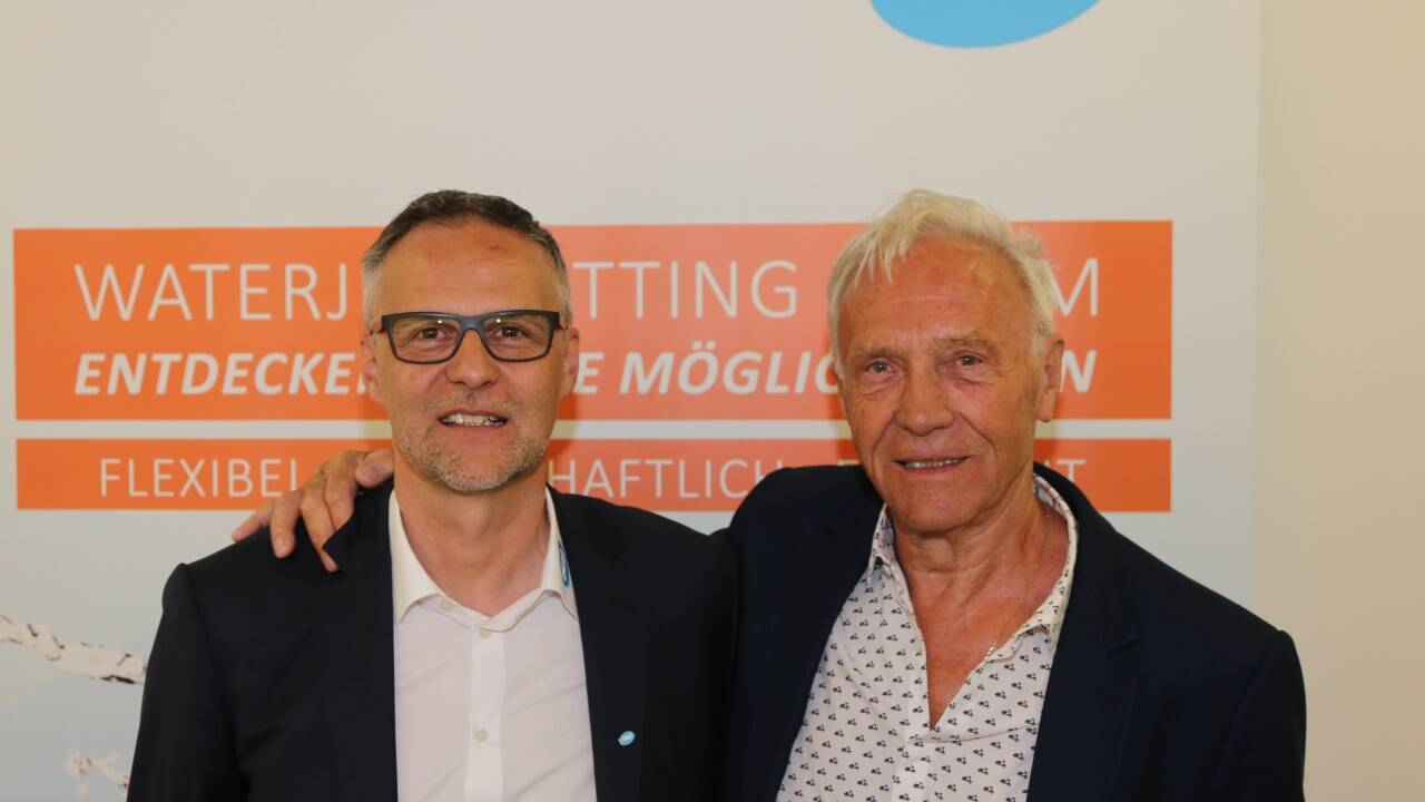 Jürgen Moser und sein Vater Burghard 