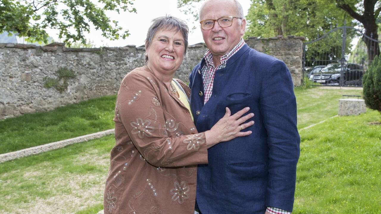 Ehepaar Anneliese und Robert Koller hat bereits einen Platz für eine Urnenbestattung reserviert.  