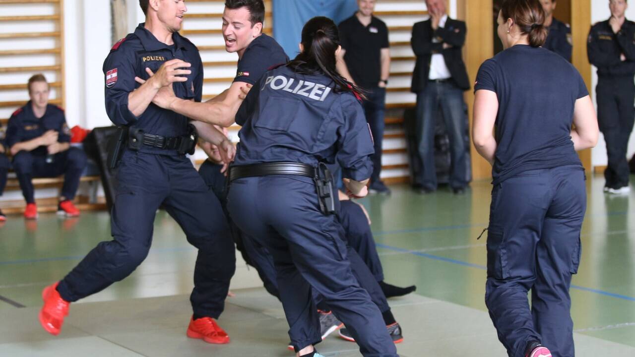 Einsatztraining. 