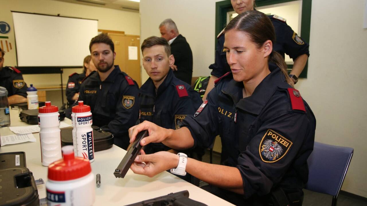 Waffenreinigung: Ricarda Haaser and David Pommer . 