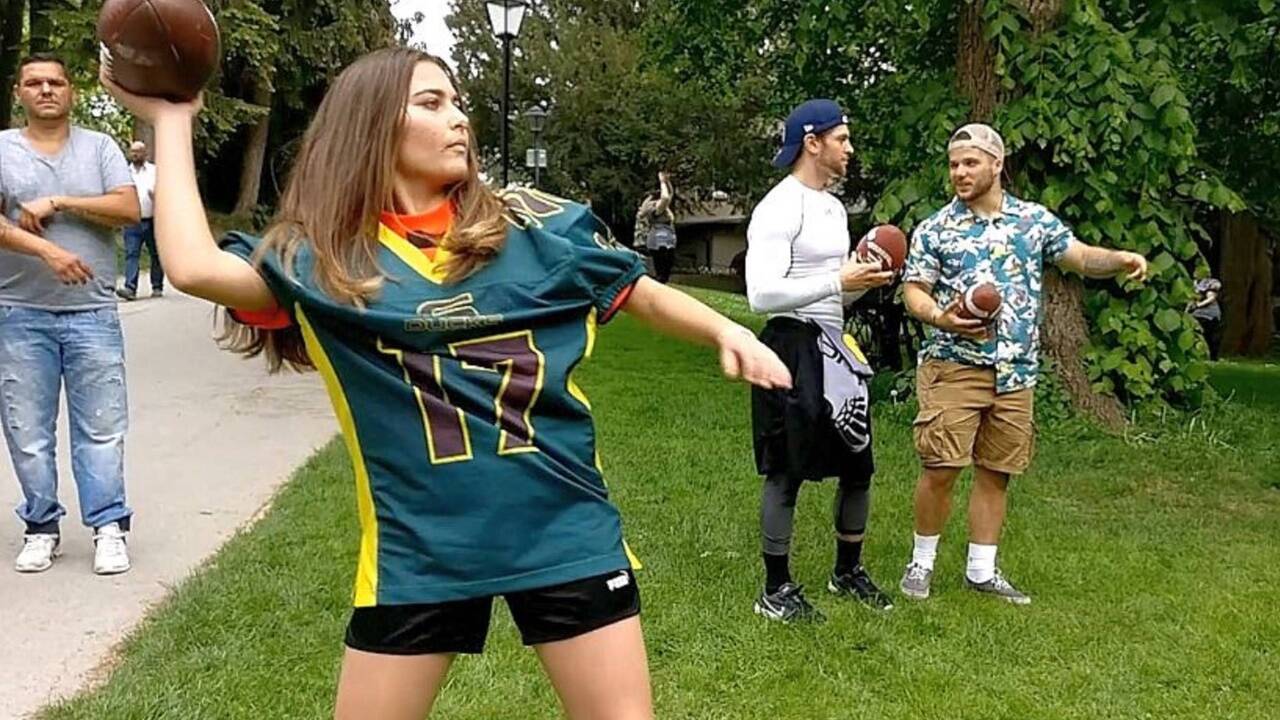 Tag des Sports im Salzburger Kurpark.  