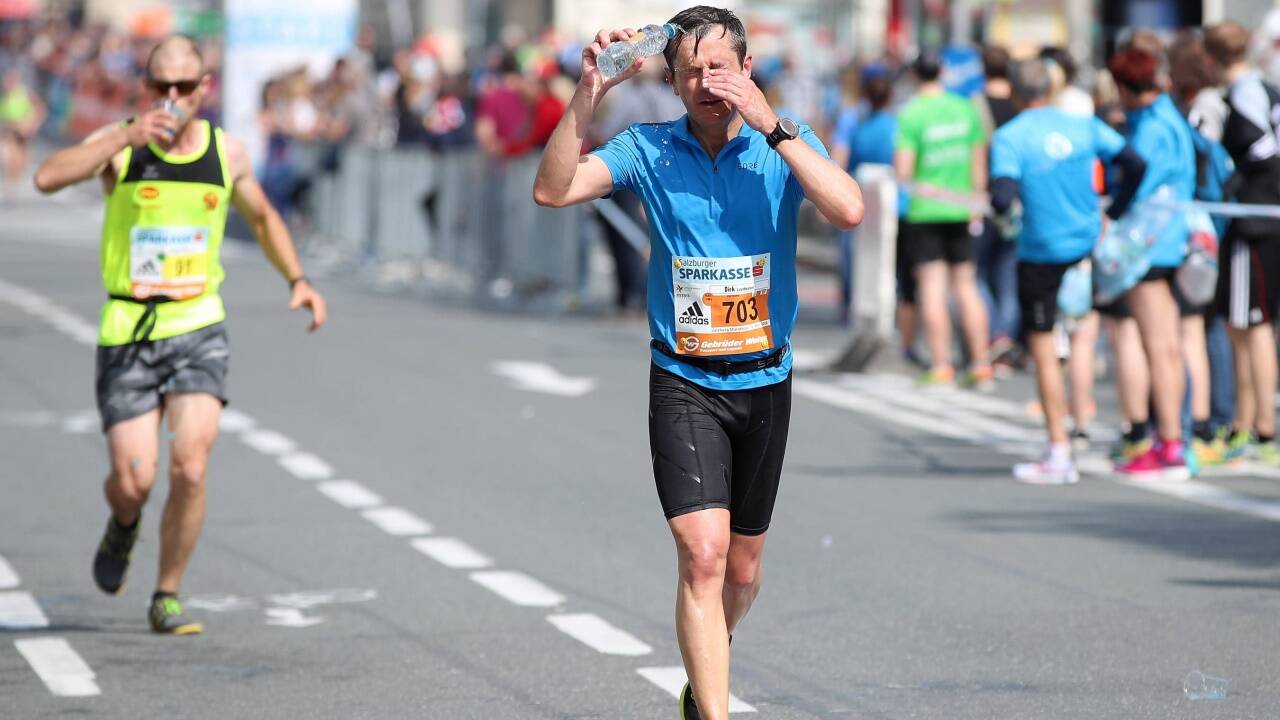 Bilder vom Salzburg-Marathon.  