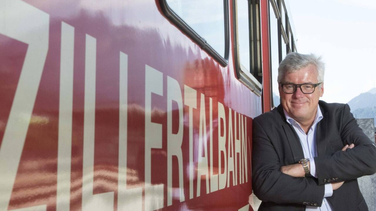 Helmut Schreiner, Technik-Vorstand der Zillertalbahn.  Helmut Schreiner, Technik-Vorstand der Zillertalbahn.