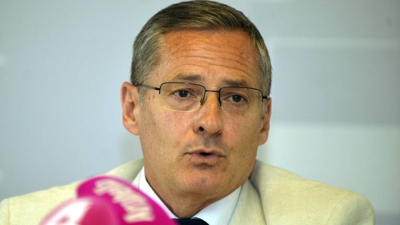  Gerhard Haimeder während der Pressekonferenz anl. ' Kinderleiche in Mistkübel in Wien Döbling' am Dienstag, 15. Mai 2018, in Wien.  