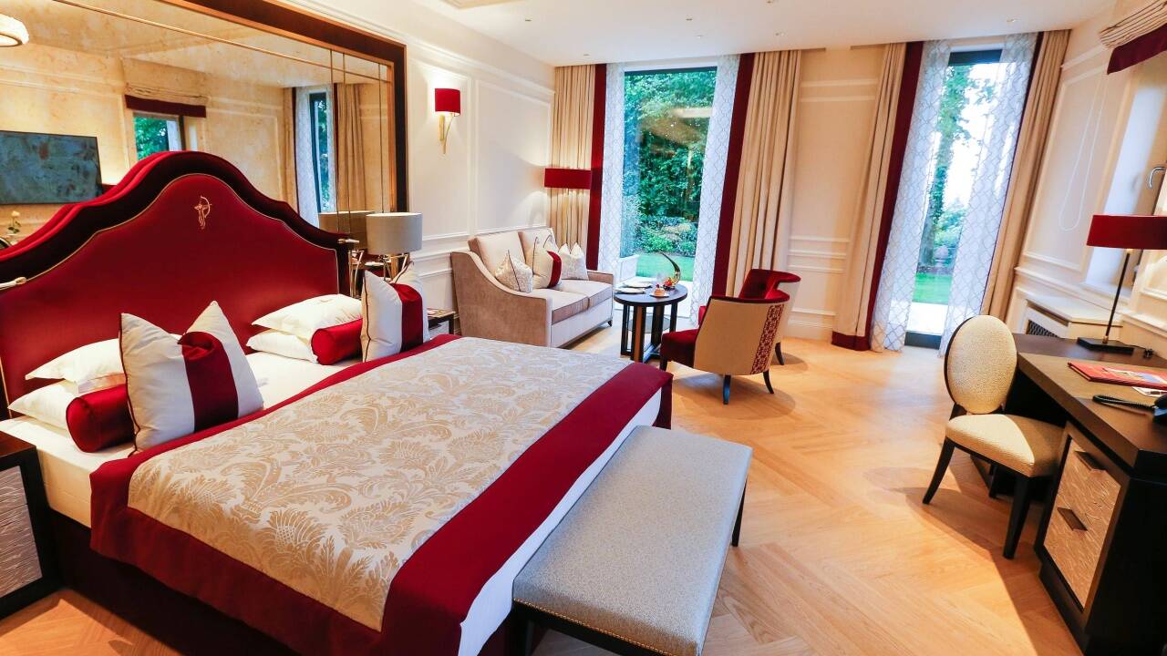 Eines der neuen Zimmer. 