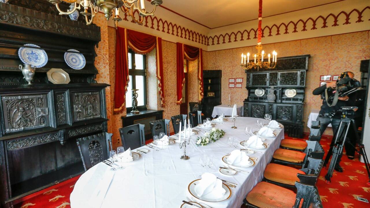 Der gotische Saal. 