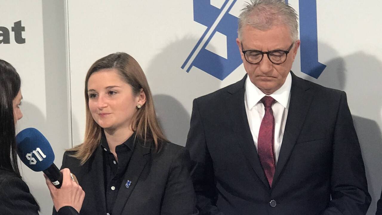 In der Kritik einig: FPÖ-Chefin Marlene Svazek und SPÖ-Chef Walter Steidl (im Bild beim Interview mit SN-Lokalressortleiterin Sylvia Wörgetter nach der geschlagenen Landtagswahl am 22. April 2018).  