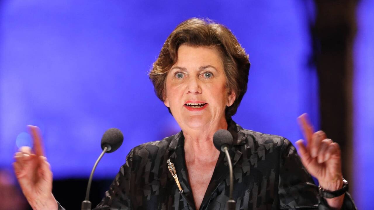 Festspielpräsidentin Helga Rabl-Stadler anlässlich der Eröffnung der Salzburger Festspiele 2017 in der Felsenreitschule.  
