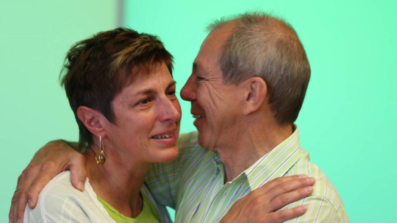 Astrid Rössler und Cyriak Schwaighofer.  