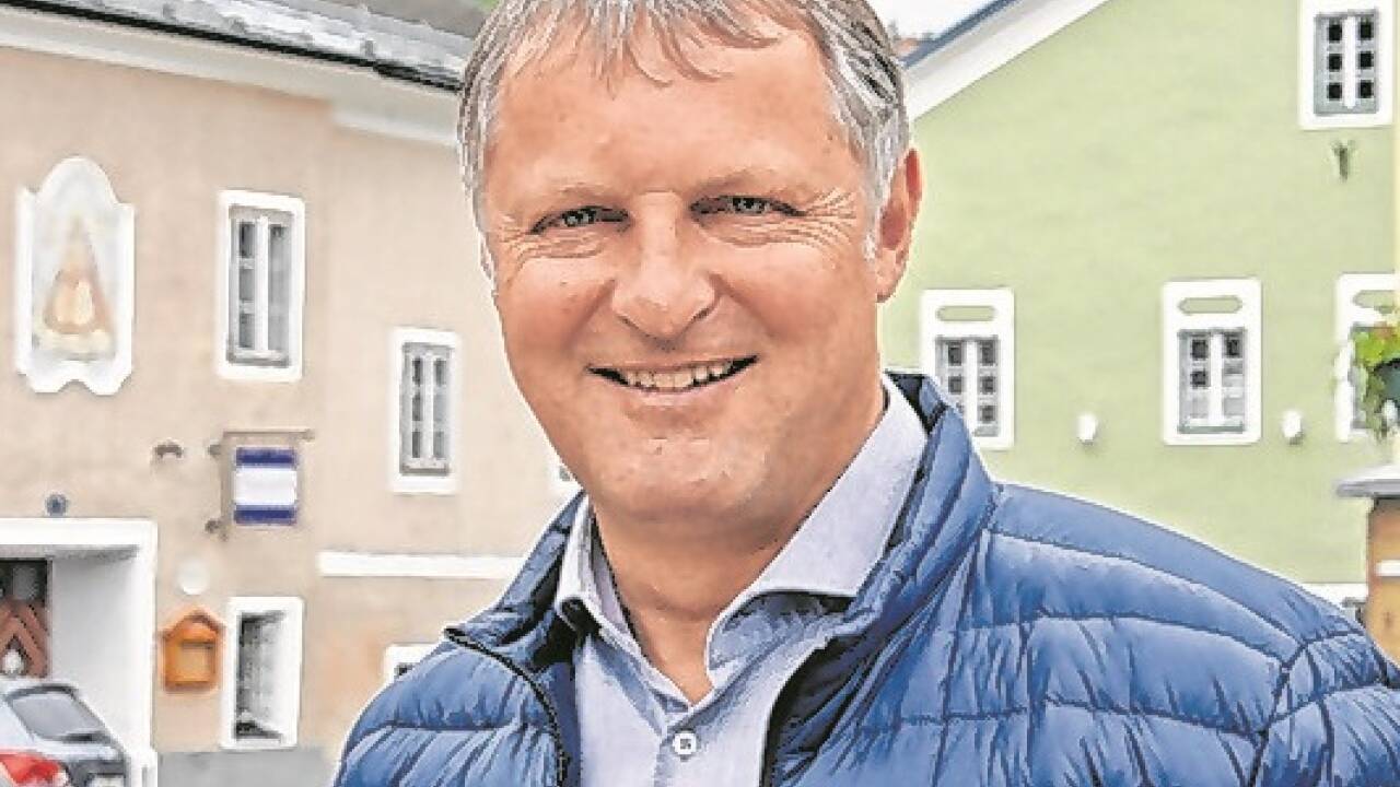 Bürgermeister Georg Gappmayer. 