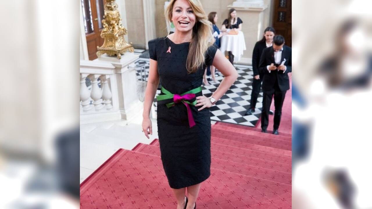 Bühnenbildnerin Amra Bergman am Red Carpet anl. des Life+ Celebration Concert am Freitag, 01. Juni 2018, im Burgtheater in Wien. 