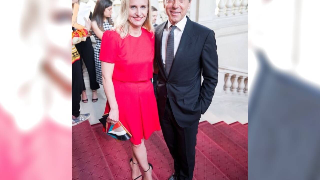  SPÖ-Chef Christian Kern und seine Frau Eveline Steinberger-Kern anl. des Life+ Celebration Concert am Freitag, 01. Juni 2018, im Burgtheater in Wien.  