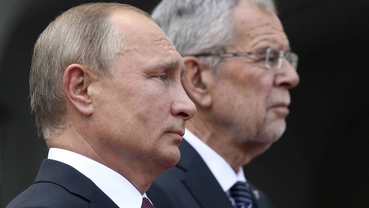Putin, Van der Bellen.  