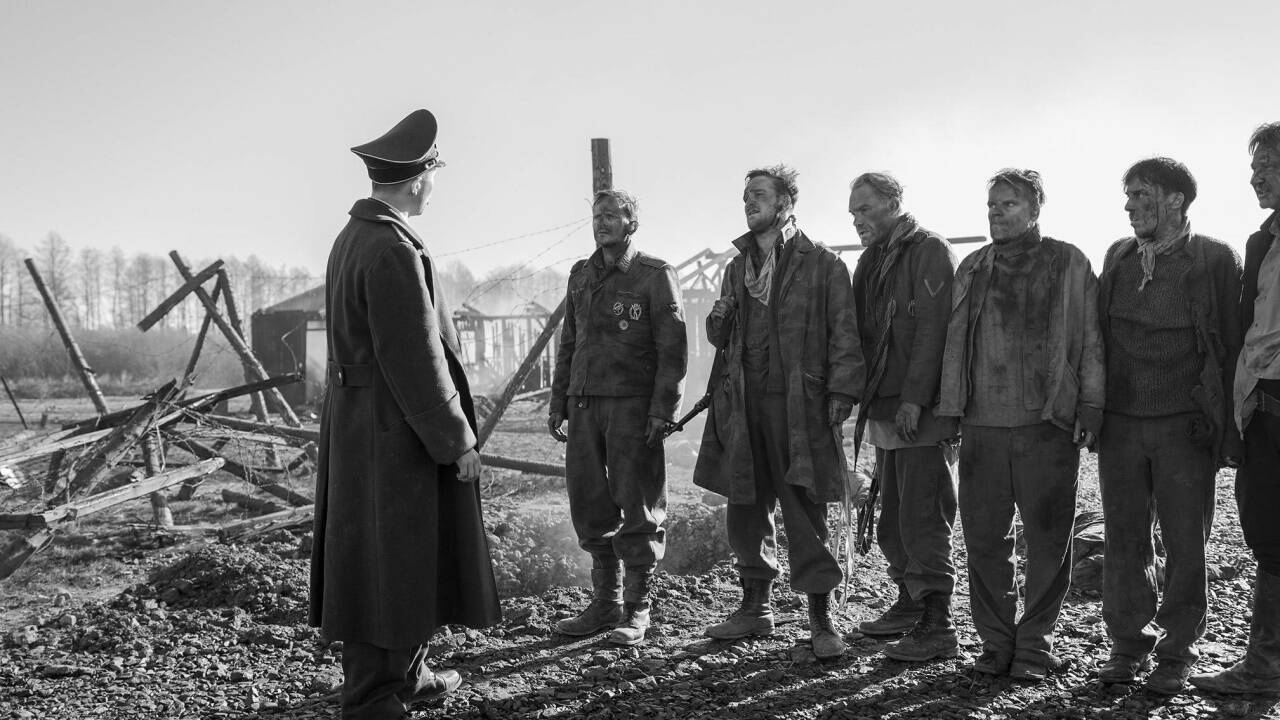 Szene aus dem Film „Der Hauptmann“. 