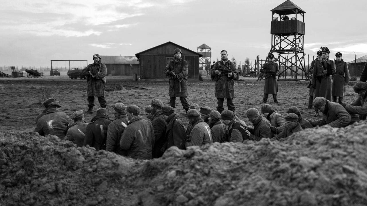 Szene aus dem Film „Der Hauptmann“. 