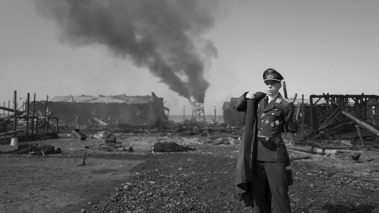 Szene aus dem Film „Der Hauptmann“. 