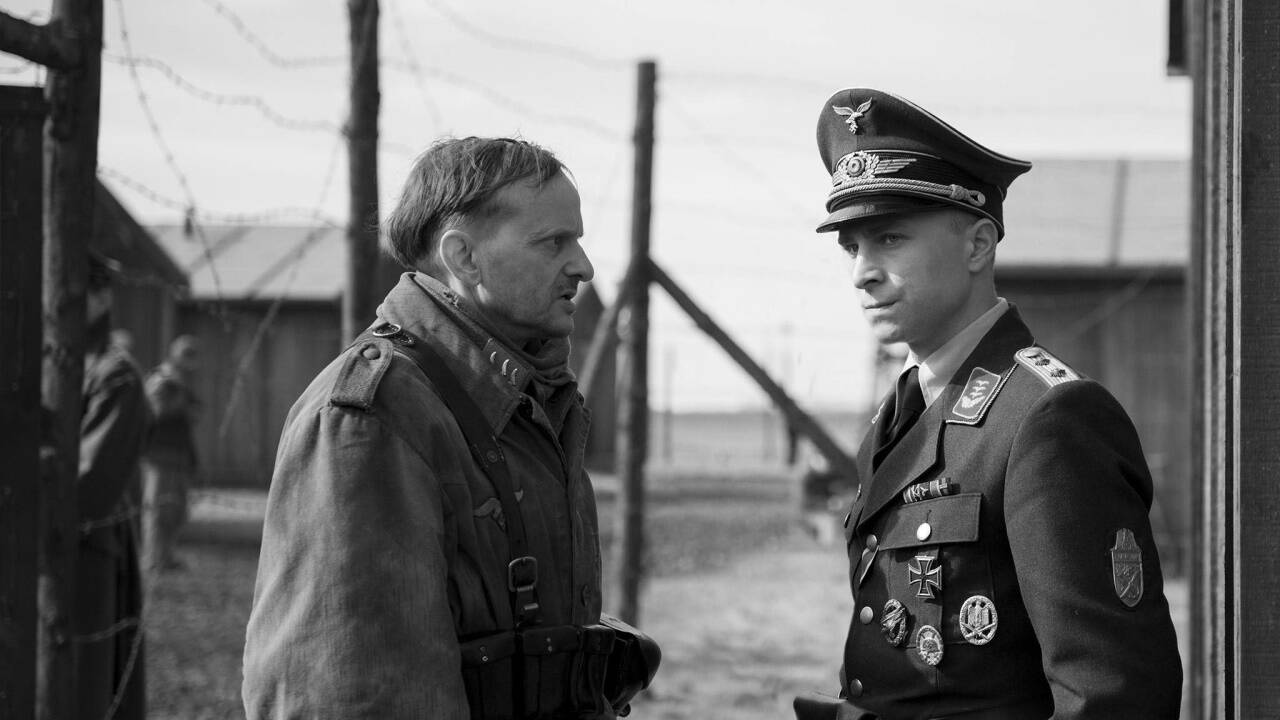 Szene aus dem Film „Der Hauptmann“. 