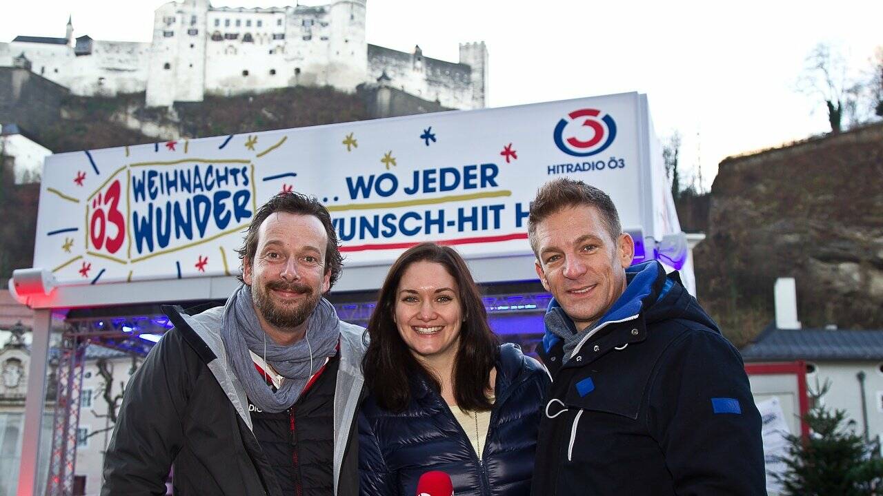 Spendenaktion: Ö3 sendet aus Studio am Kapitelplatz