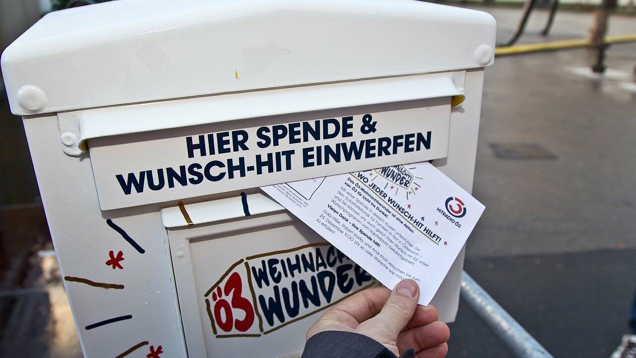 Spendenaktion: Ö3 sendet aus Studio am Kapitelplatz