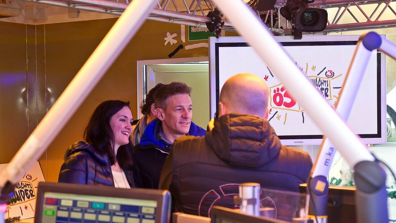 Spendenaktion: Ö3 sendet aus Studio am Kapitelplatz