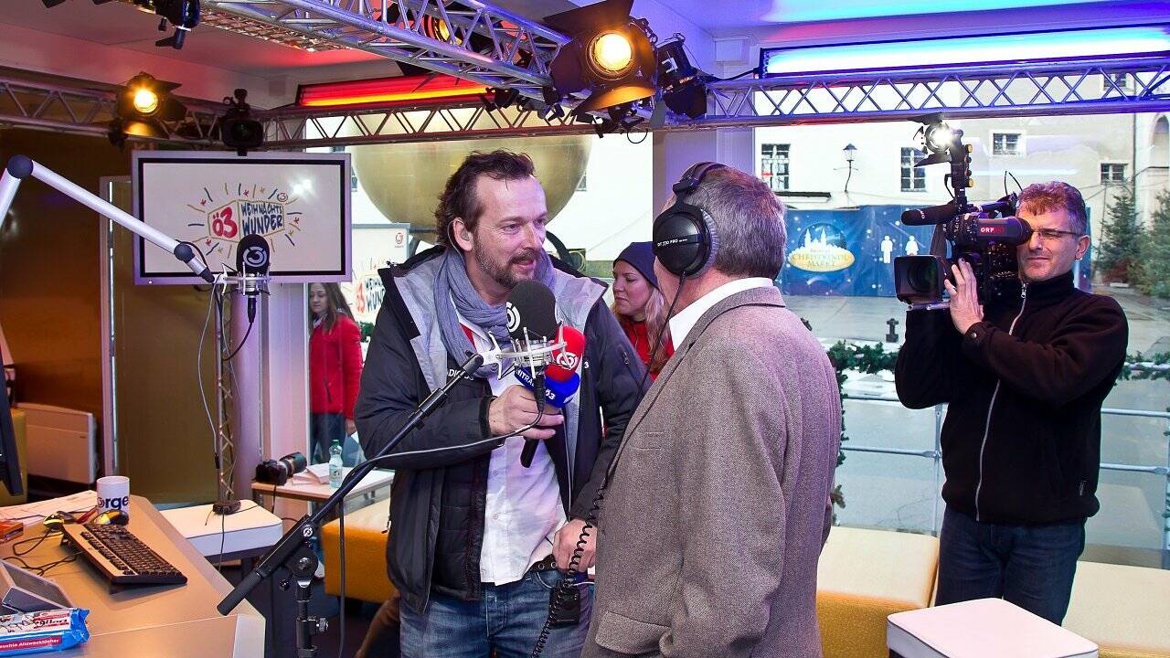 Spendenaktion: Ö3 sendet aus Studio am Kapitelplatz