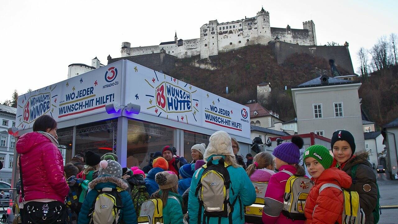 Spendenaktion: Ö3 sendet aus Studio am Kapitelplatz