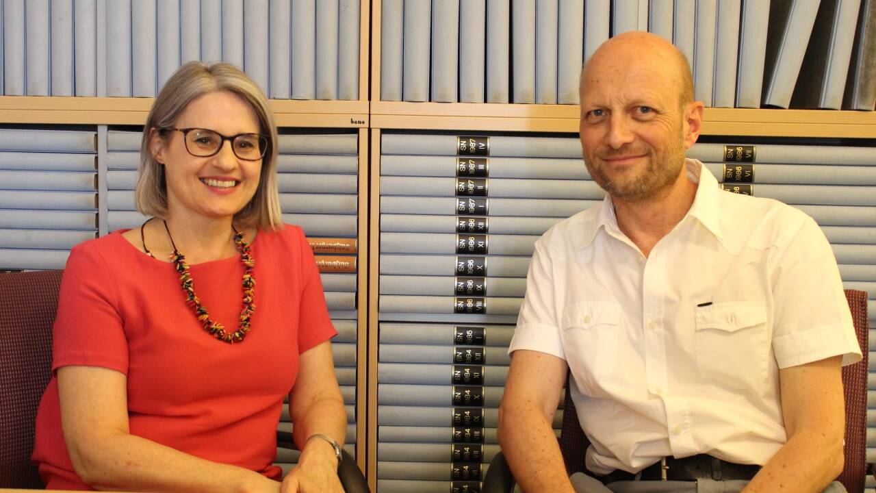 Martina Kronthaler und Christian Fiala. tröscher 