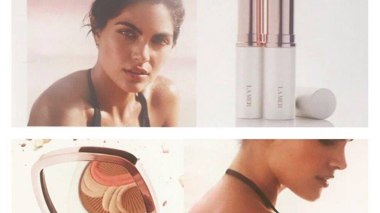 „The Lip and Cheek Glow“ & The Bronzing Powder“ von La Mer. 