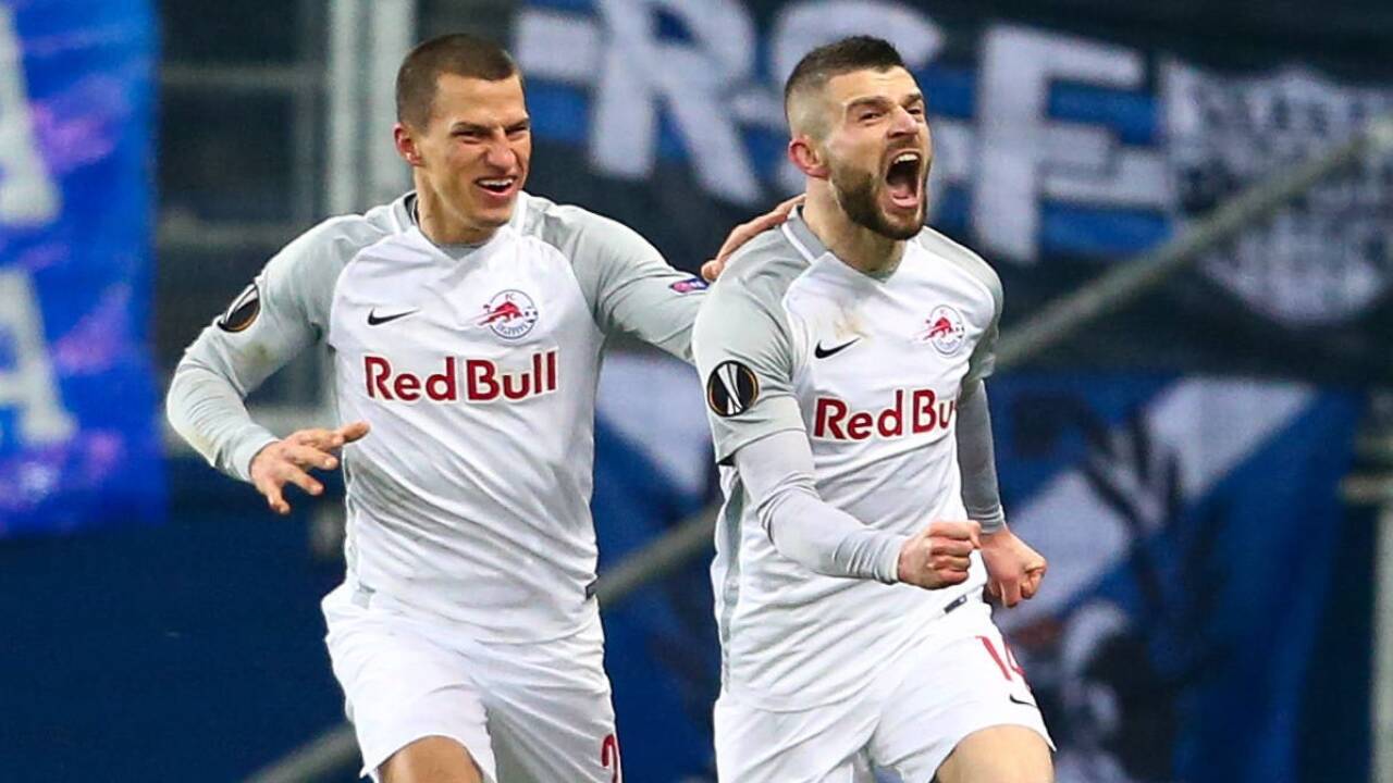 Stefan Lainer (l.) und Valon Berisha gehen nun getrennte Wege.  