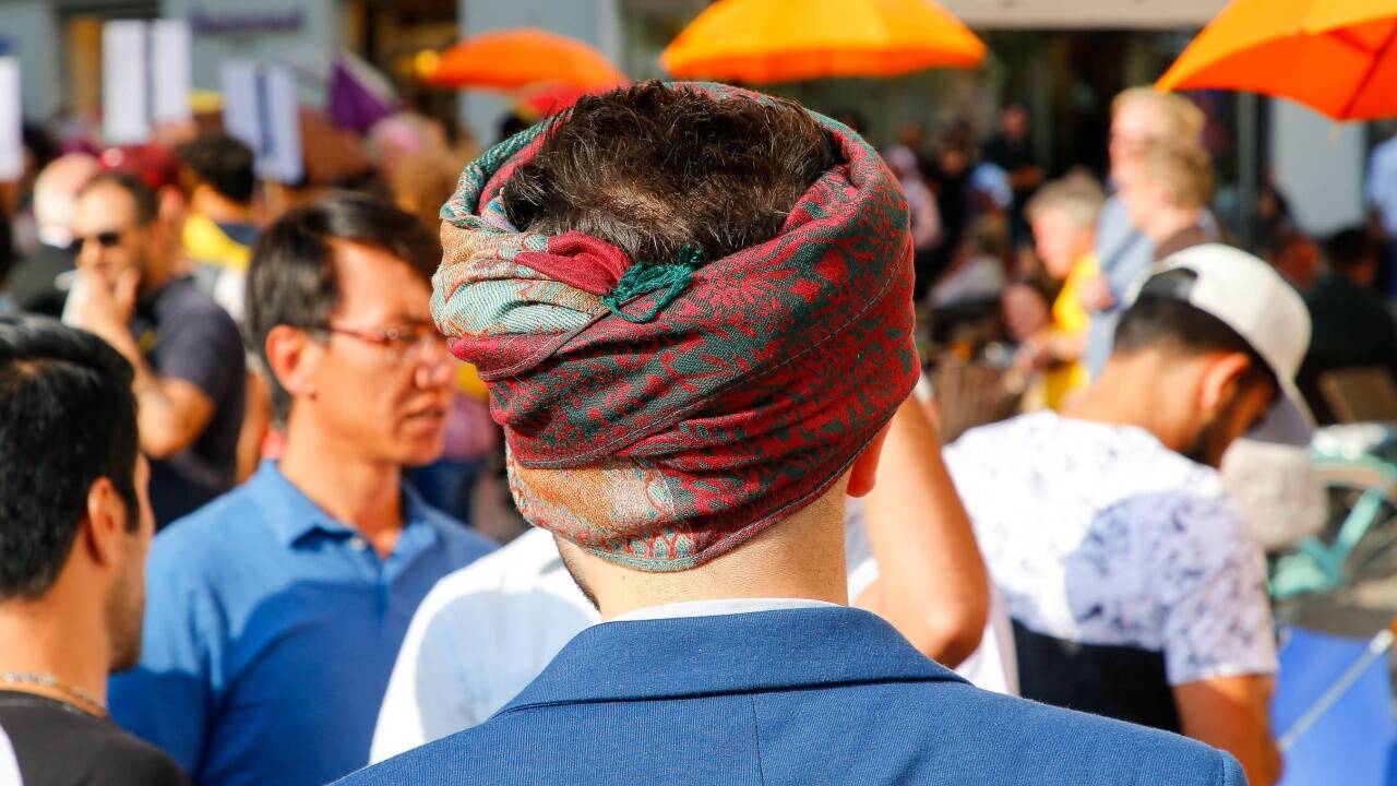 Am Dienstag fand der Umbrella March in Salzburg statt.  