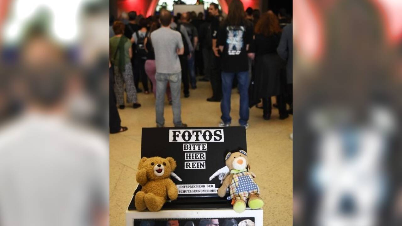 Trauerfeier für den verstorbenen Drahdiwaberl-Boss Stefan Weber. 