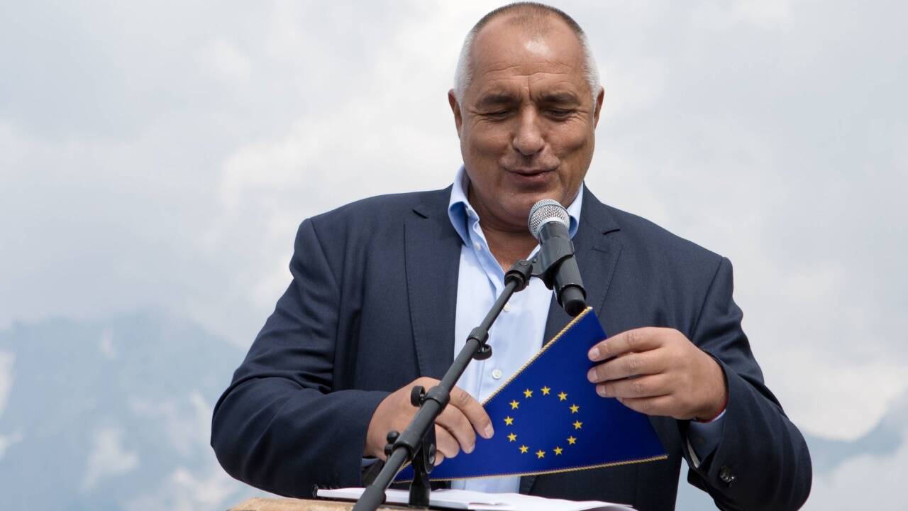 Übergabe des EU-Ratsvorsitzes an Österreich in Schladming. 