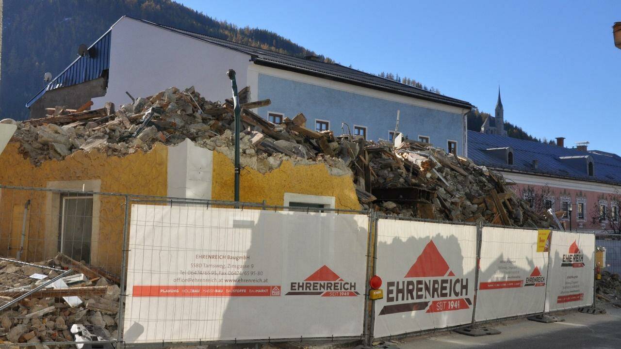Nach Brand: Gambswirt in Tamsweg illegal abgerissen